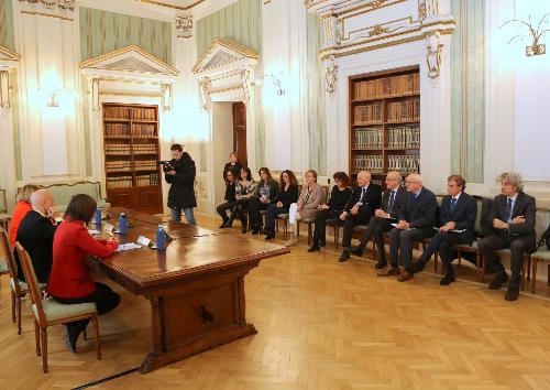 La presentazione dell’Accordo per la promozione della sicurezza integrata firmato quest’oggi a Roma tra la Regione Friuli Venezia Giulia e il ministro degli Interni.